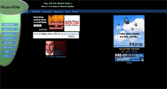 Desktop Screenshot of music4site.com
